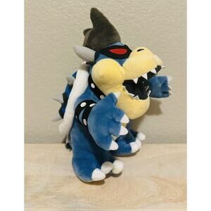 Super Mario Bros Dark Bowser Plush Doll Stuffed Animal Toy 12 inch